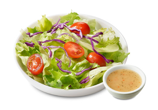 노브랜드 버거 '그린샐러드 미니' 메뉴 이미지. 신세계푸드 제공